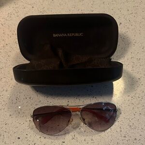 Banana Republic Aviator Sunglasses